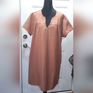Basic Tan Women's Dress